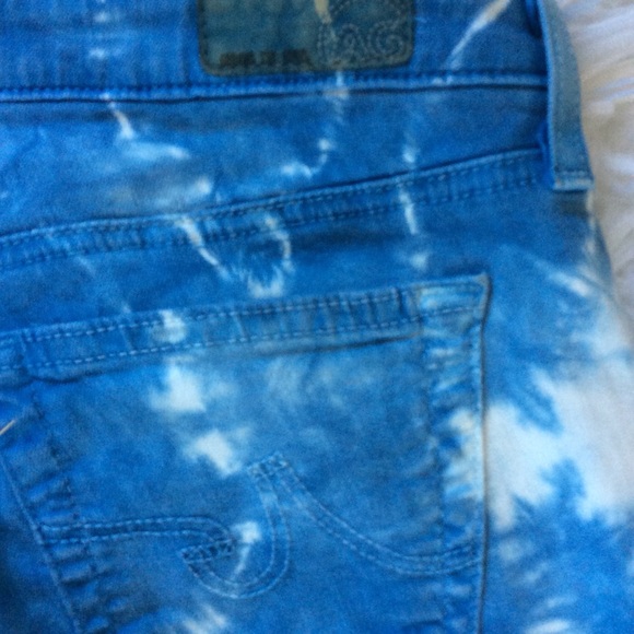 AG Super Skinny Tie Dye Distressed Ankle - Picture 8 of 8